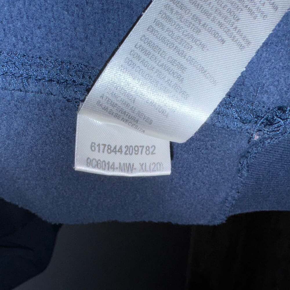 Nike Michigan women’s XL Blue Full Zip Front Hoodie game day college sportswear - Picture 4 of 12